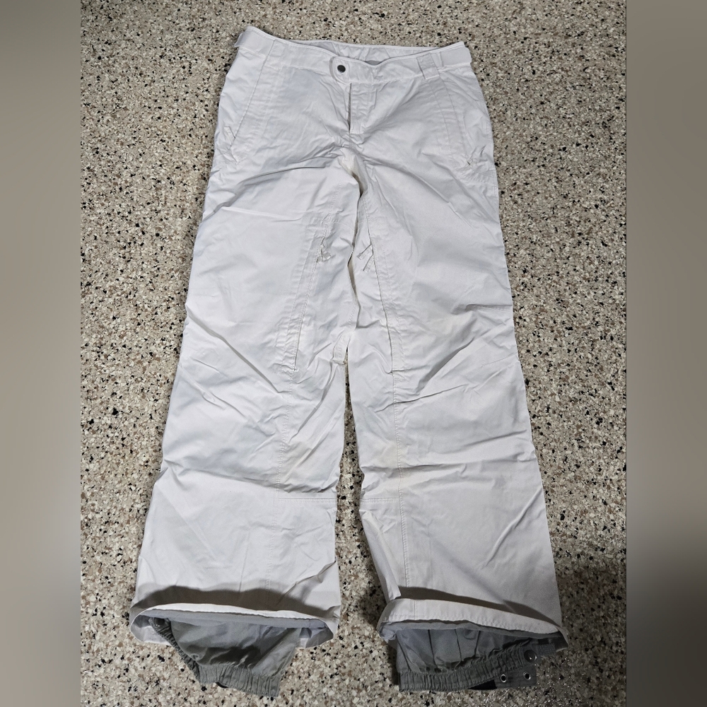 COLUMBIA TITANIUM Womens Ski Pants Cream Medium